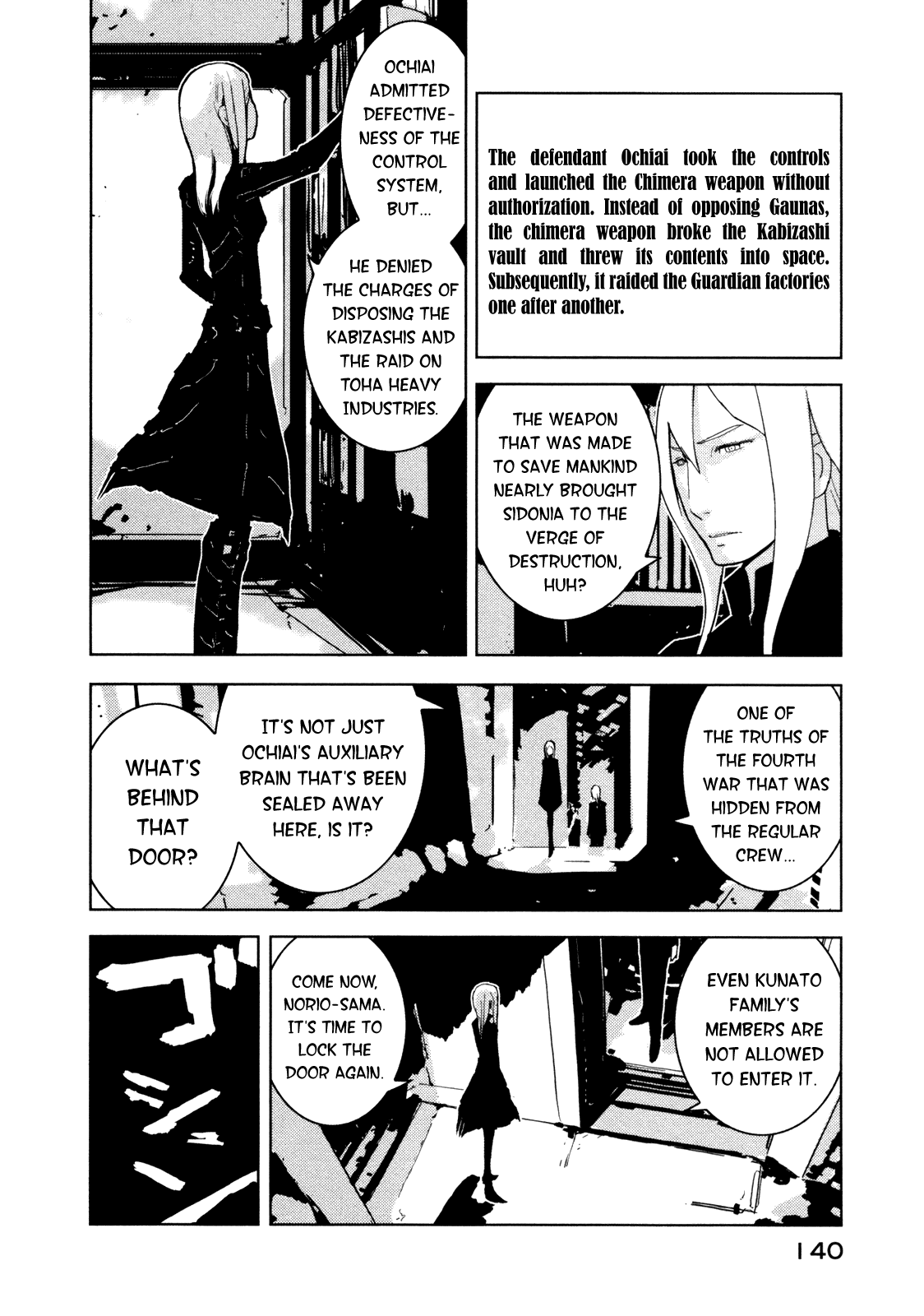 Sidonia no Kishi Chapter 20 page 6 - Chapter 20: Kunato Norio's Emotional Turmoil