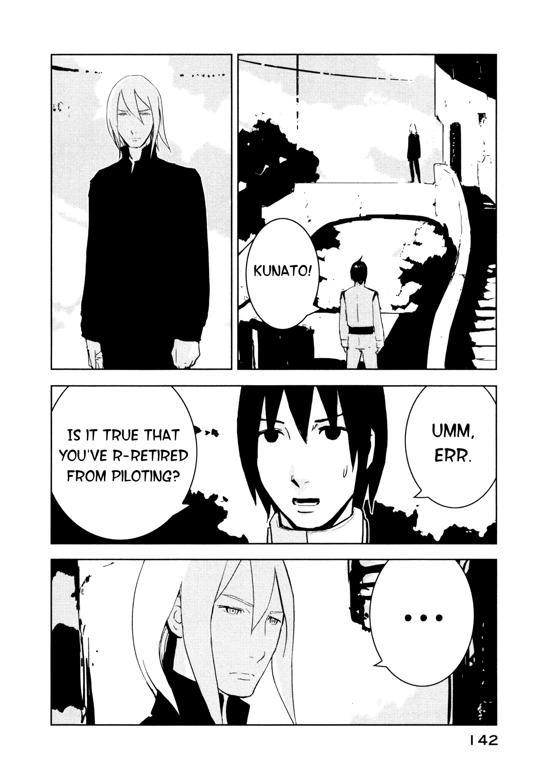 Sidonia no Kishi Chapter 20 page 8 - Chapter 20: Kunato Norio's Emotional Turmoil