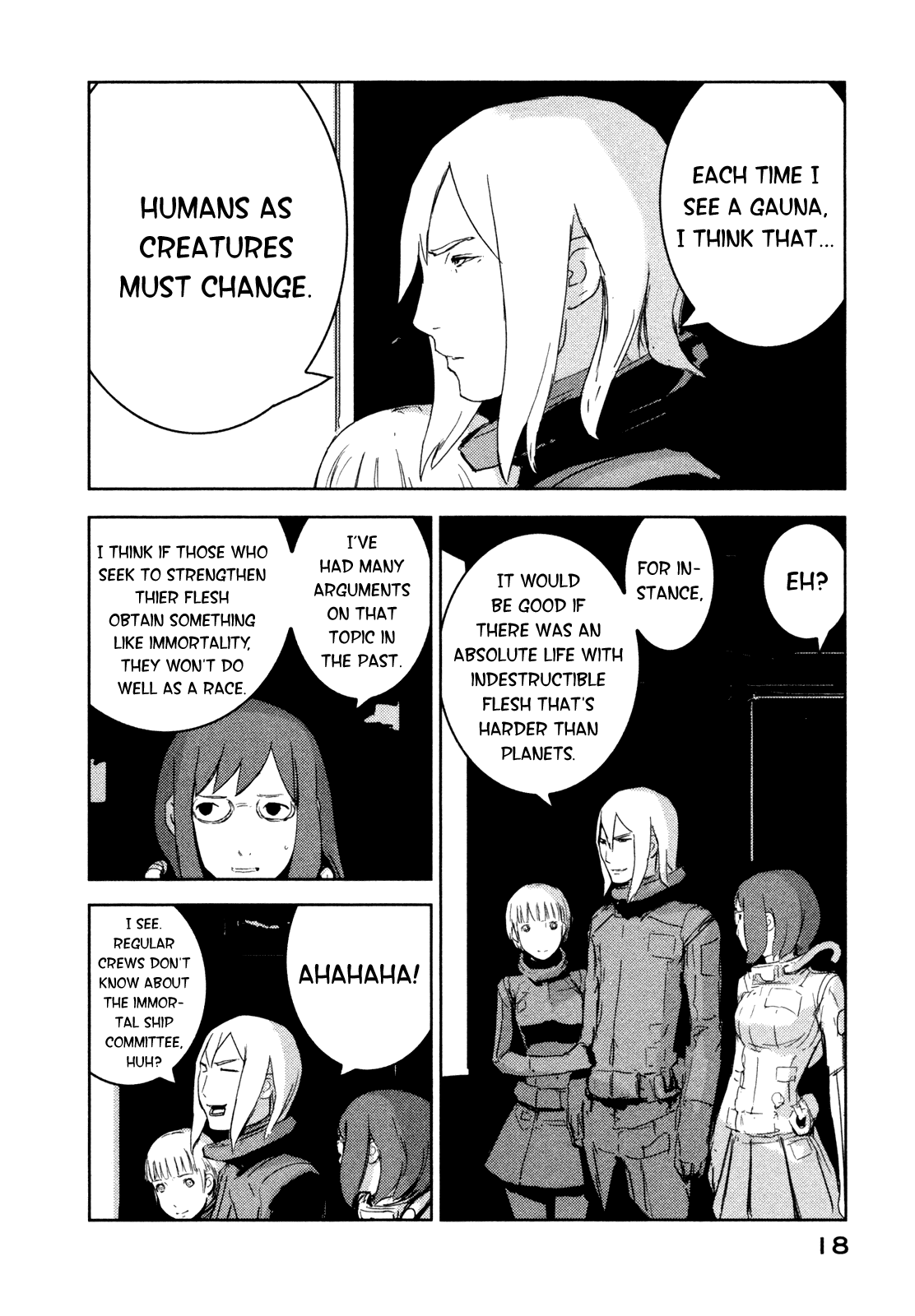 Sidonia no Kishi Chapter 21 page 20 - Chapter 21: Benisuzume's Look
