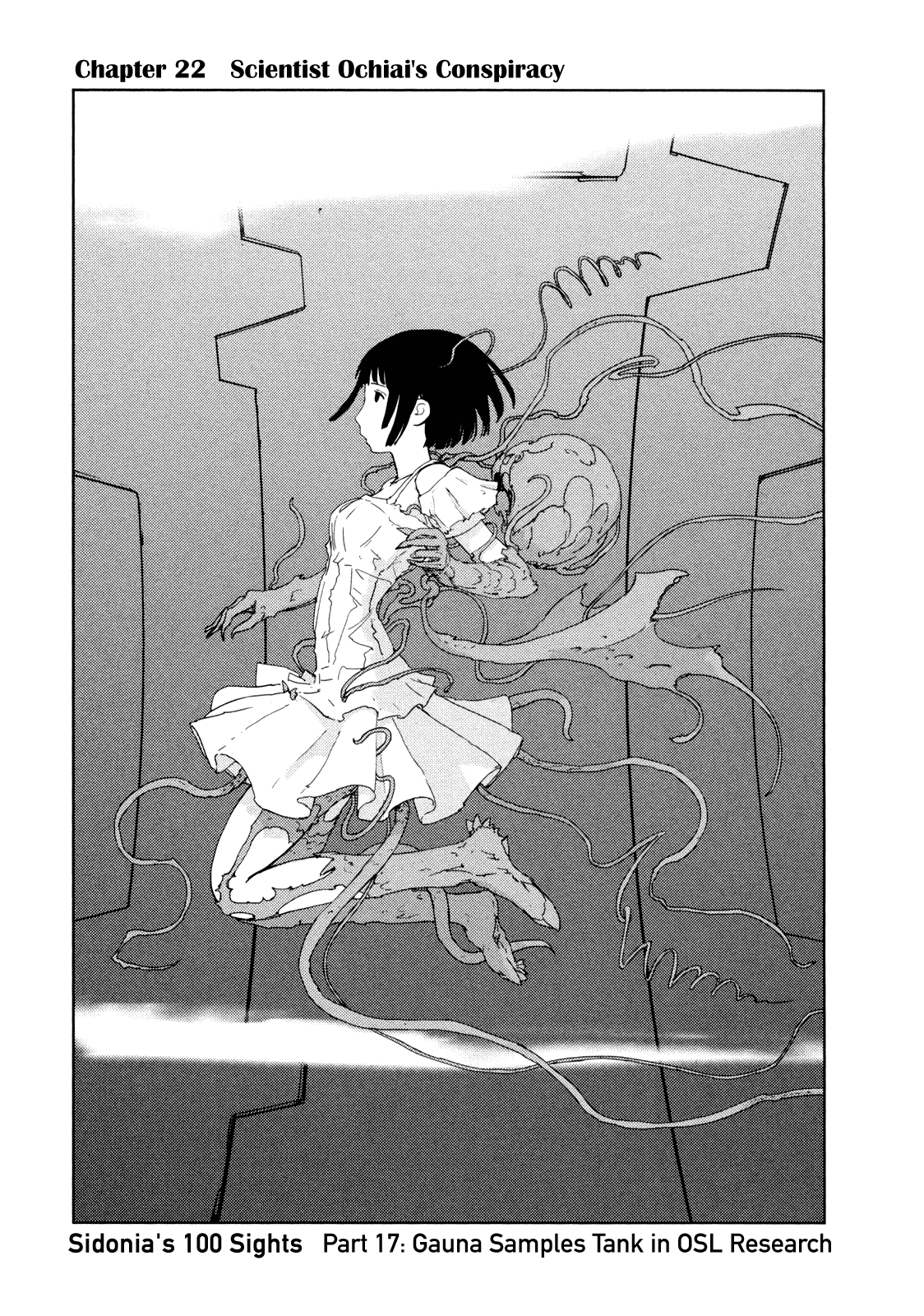 Sidonia no Kishi Chapter 22 page 1 - Chapter 22: Scientist Ochiai's Conspiracy