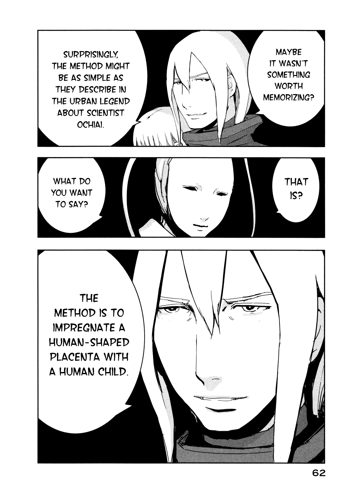 Sidonia no Kishi Chapter 22 page 28 - Chapter 22: Scientist Ochiai's Conspiracy