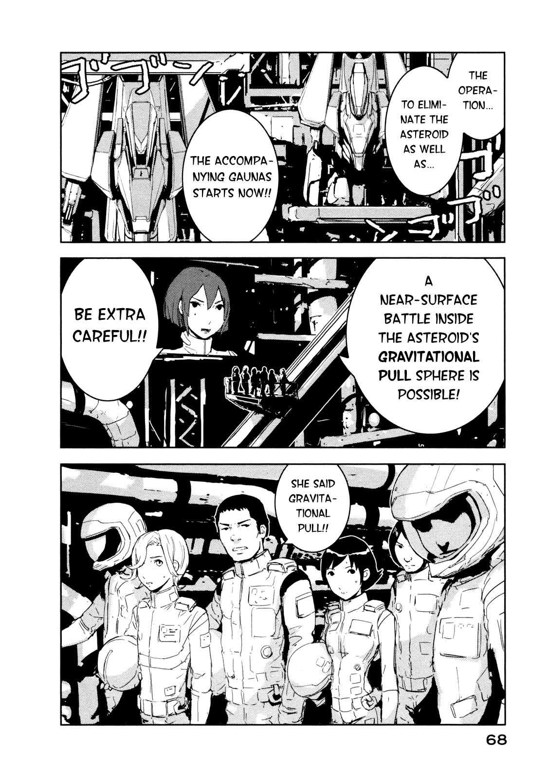 Sidonia no Kishi Chapter 22 page 34 - Chapter 22: Scientist Ochiai's Conspiracy