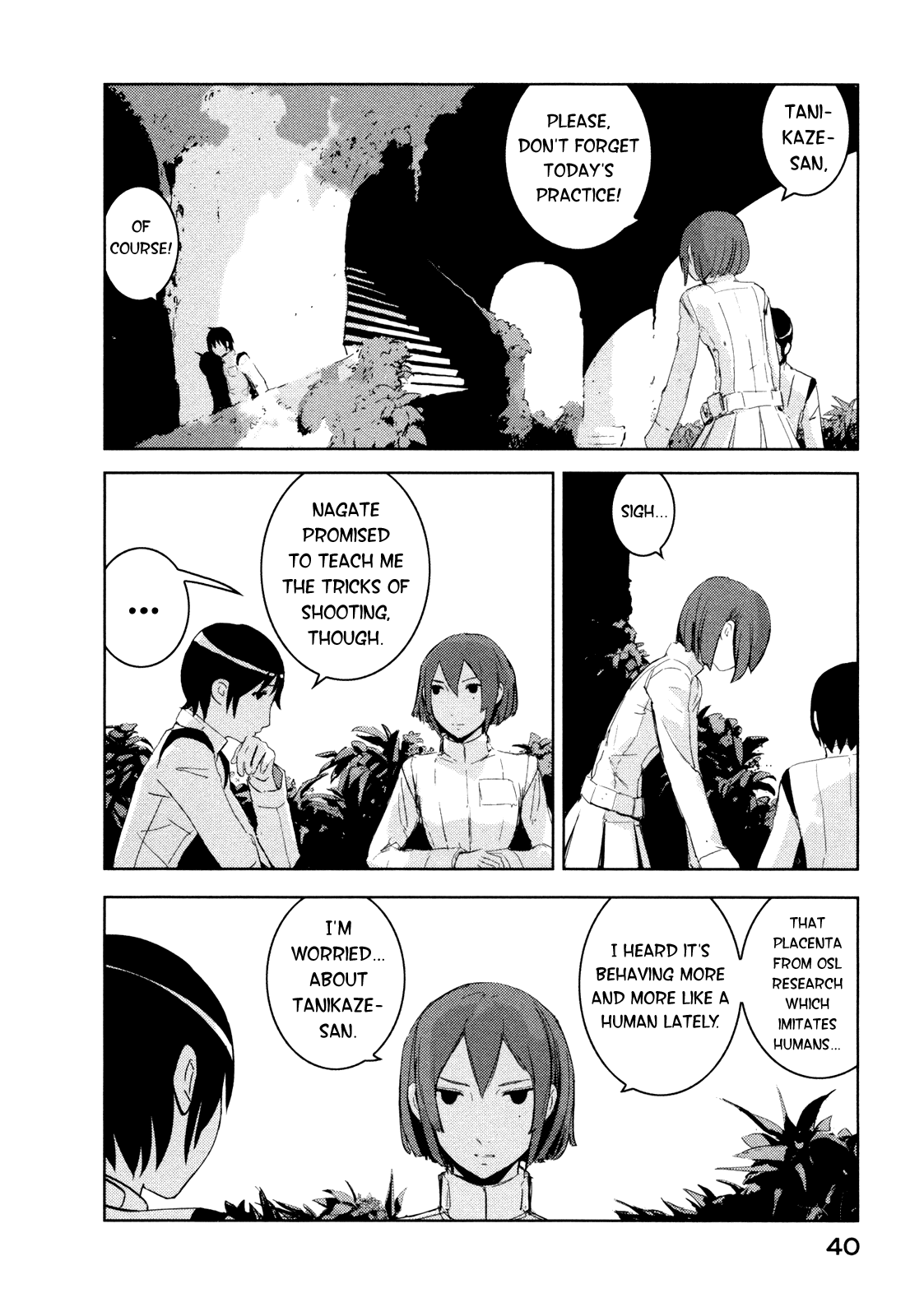 Sidonia no Kishi Chapter 22 page 6 - Chapter 22: Scientist Ochiai's Conspiracy