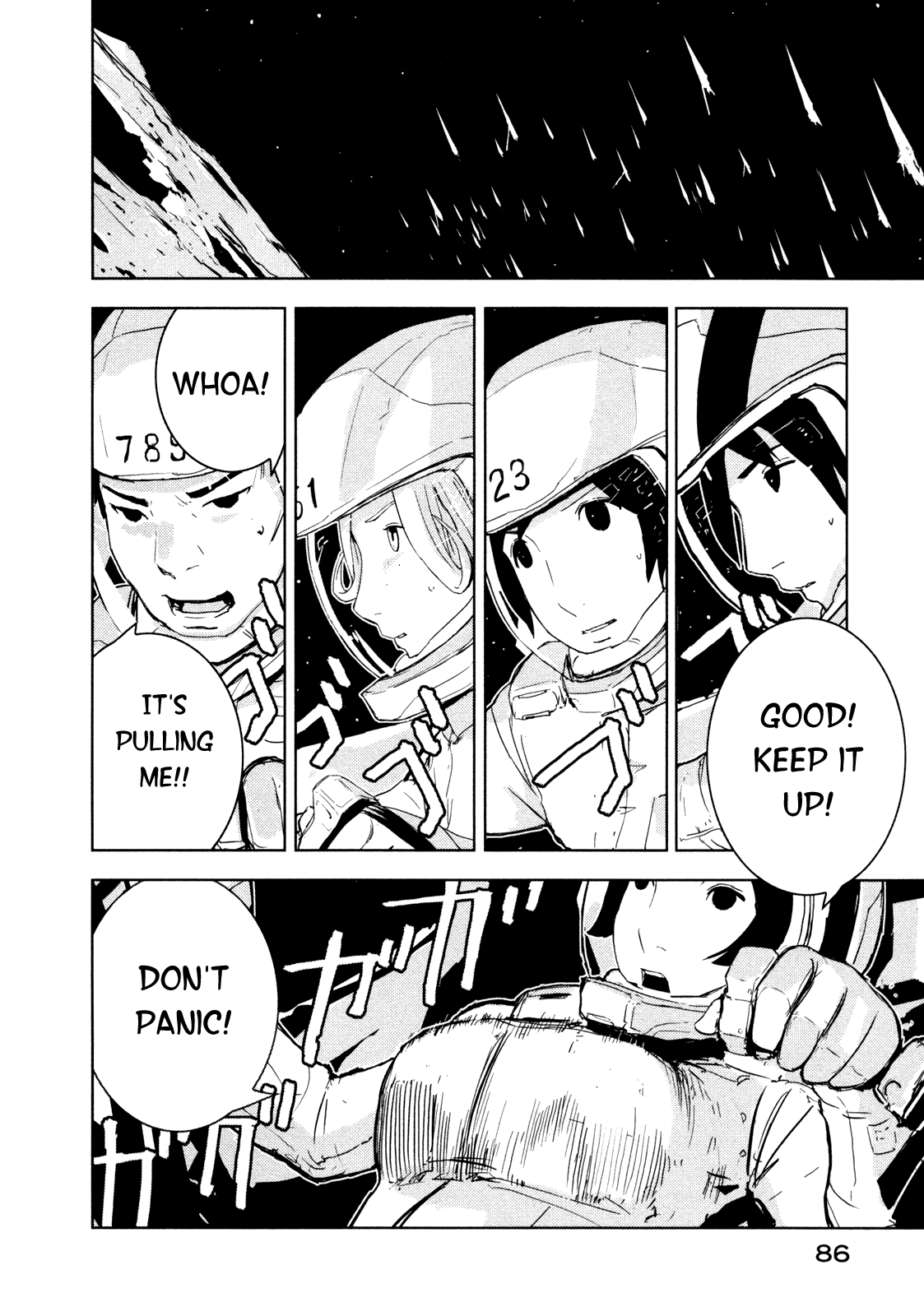 Sidonia no Kishi Chapter 23 page 15 - Chapter 23: Asteroid's Approach