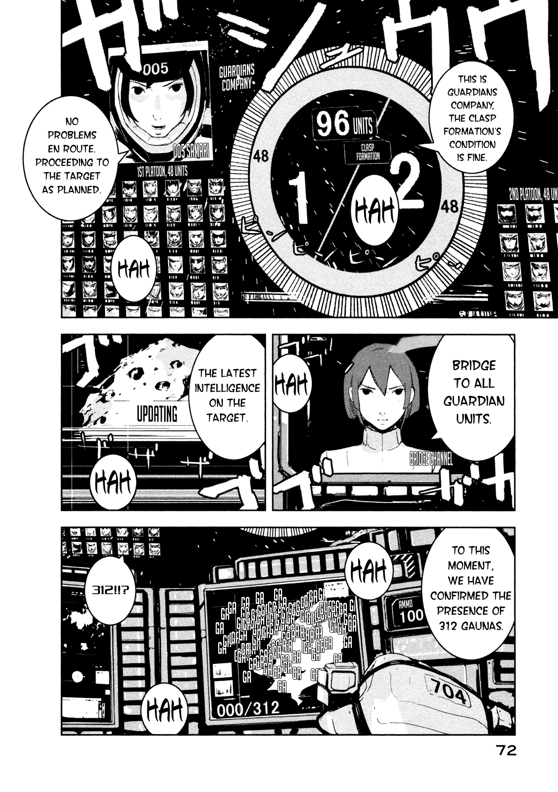 Sidonia no Kishi Chapter 23 page 2 - Chapter 23: Asteroid's Approach