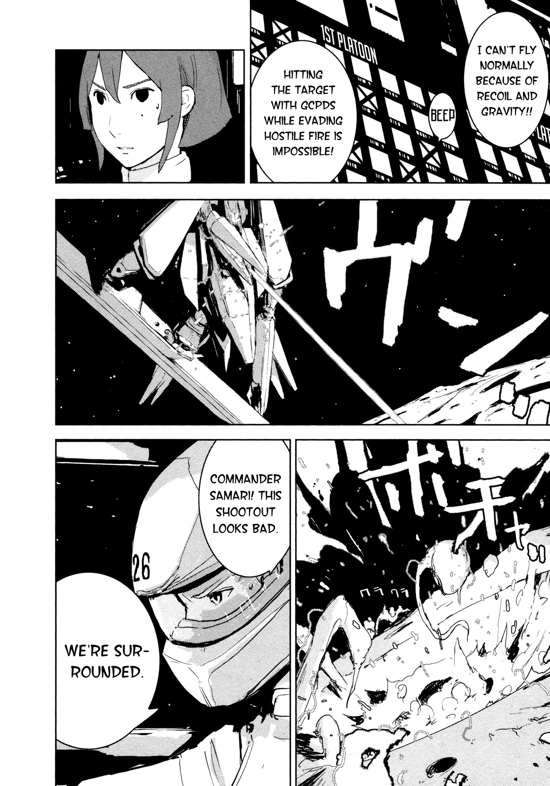 Sidonia no Kishi Chapter 23 page 21 - Chapter 23: Asteroid's Approach