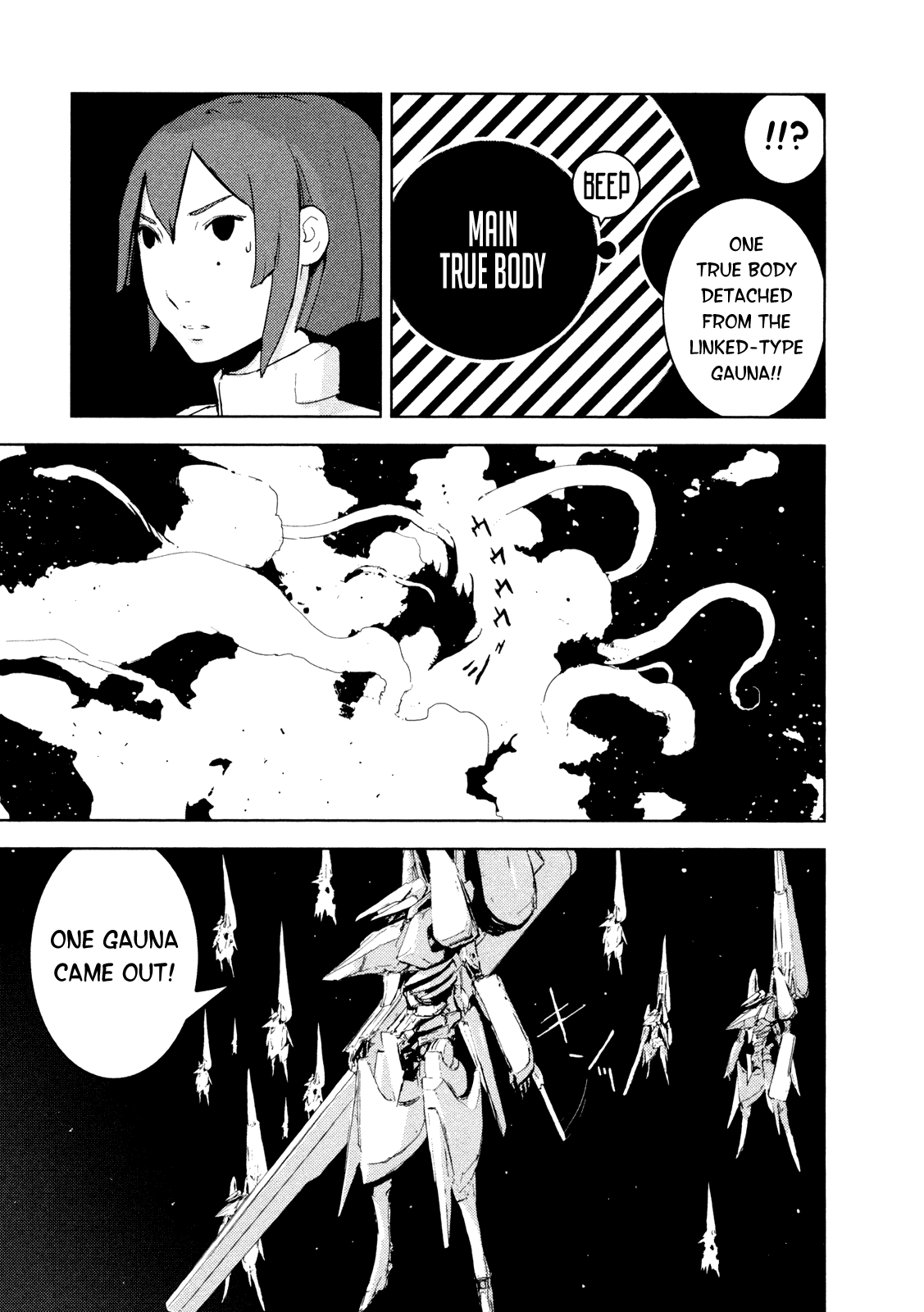 Sidonia no Kishi Chapter 23 page 27 - Chapter 23: Asteroid's Approach