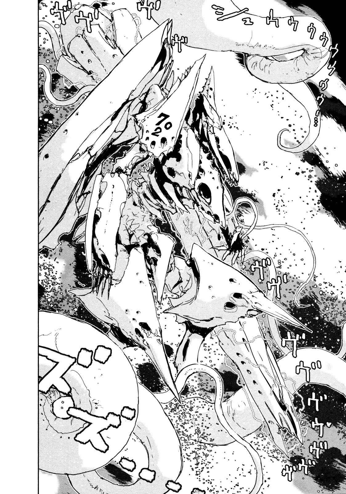 Sidonia no Kishi Chapter 23 page 28 - Chapter 23: Asteroid's Approach