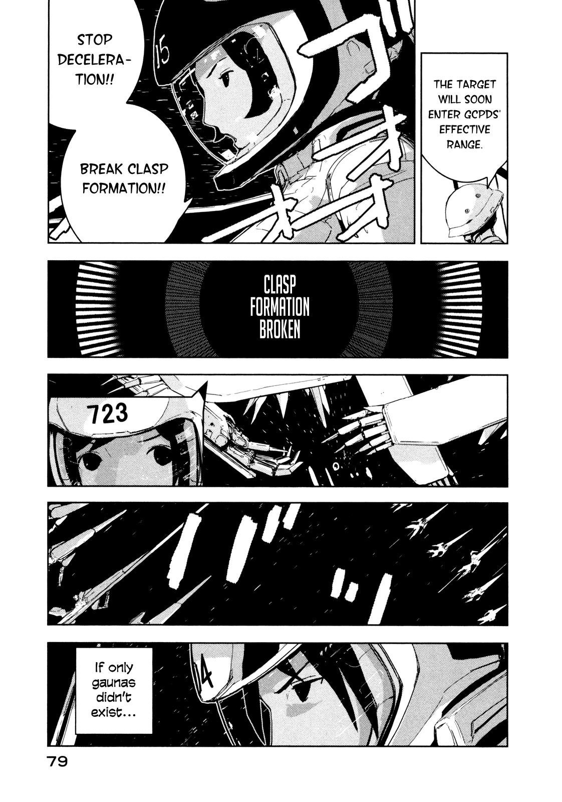 Sidonia no Kishi Chapter 23 page 9 - Chapter 23: Asteroid's Approach