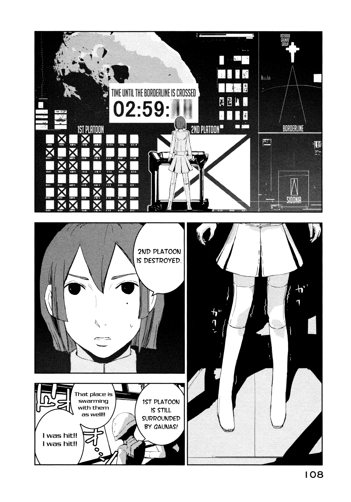 Sidonia no Kishi Chapter 24 page 2 - Chapter 24: 723's Embrace