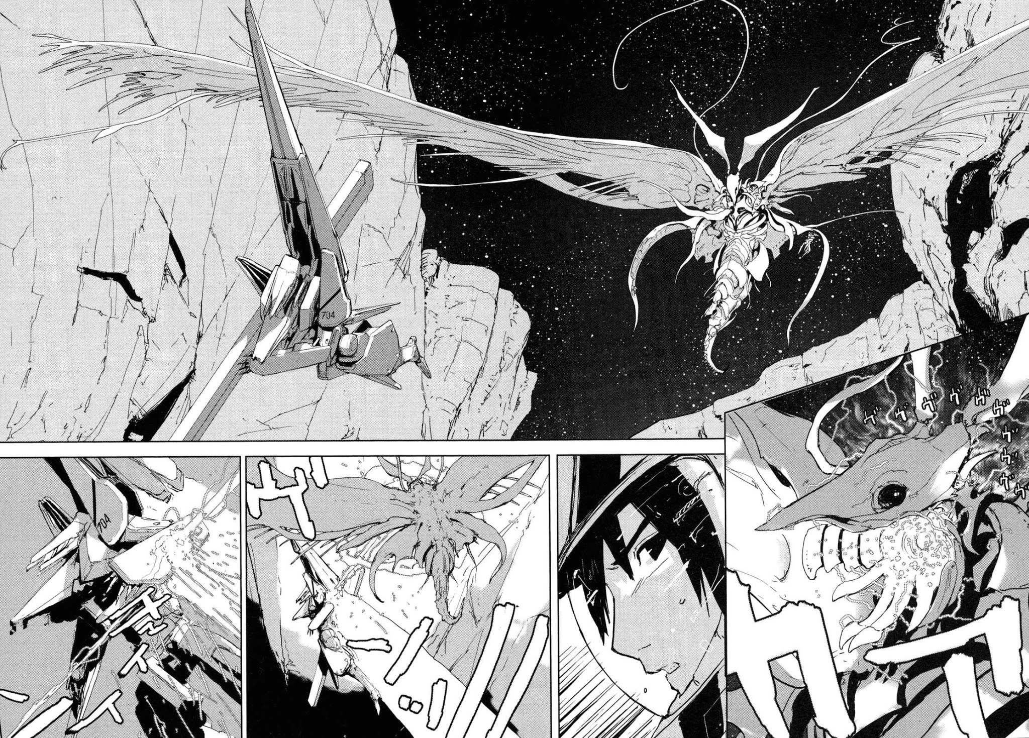Sidonia no Kishi Chapter 24 page 25 - Chapter 24: 723's Embrace