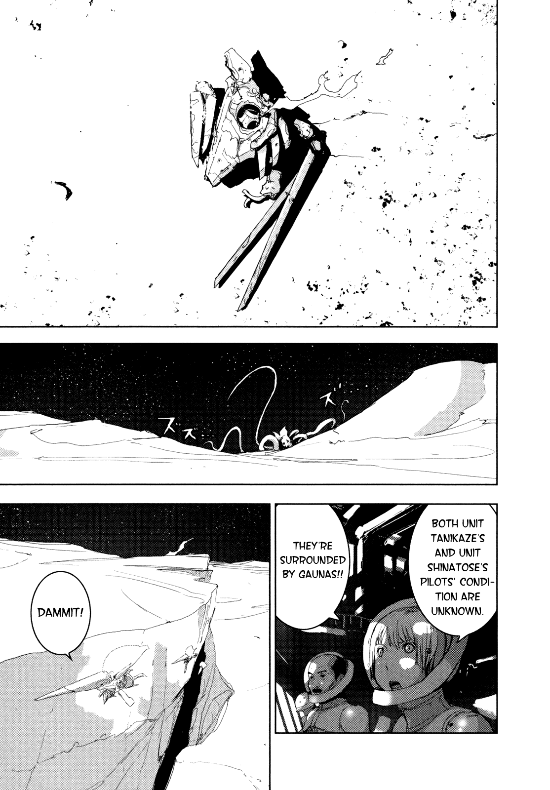 Sidonia no Kishi Chapter 24 page 37 - Chapter 24: 723's Embrace