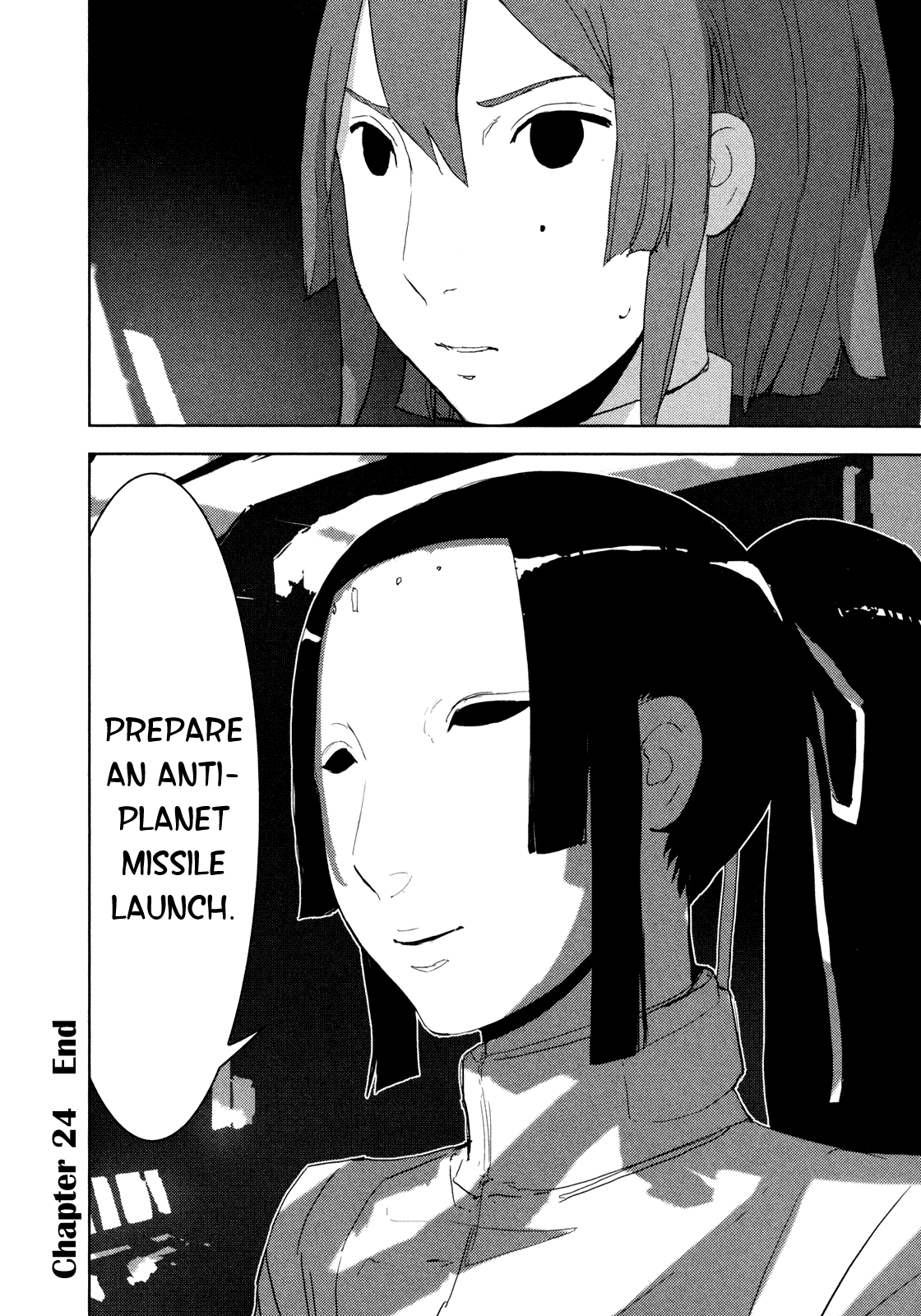 Sidonia no Kishi Chapter 24 page 38 - Chapter 24: 723's Embrace