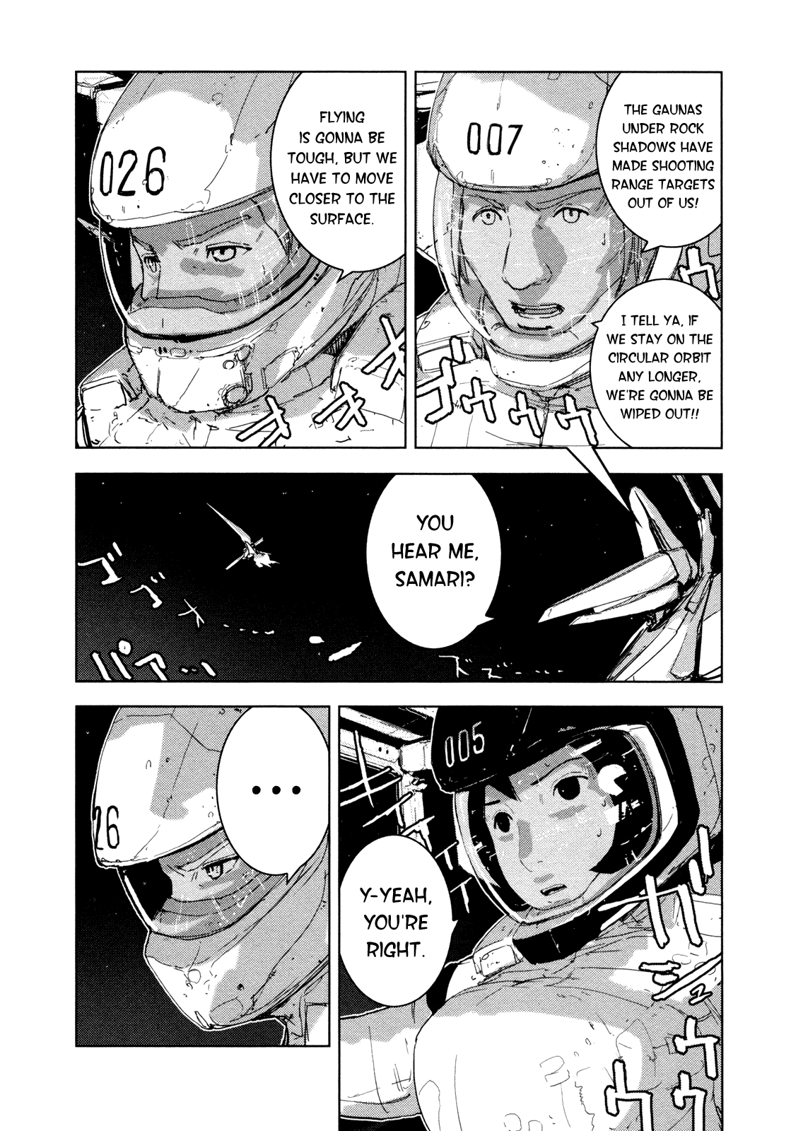 Sidonia no Kishi Chapter 24 page 6 - Chapter 24: 723's Embrace