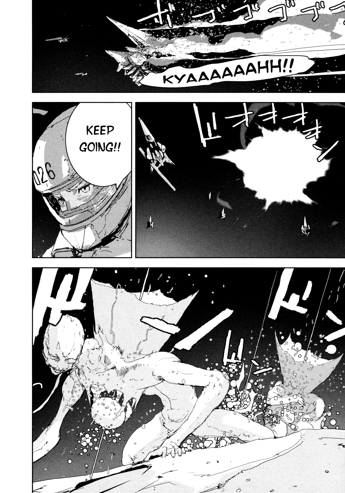 Sidonia no Kishi Chapter 24 page 8 - Chapter 24: 723's Embrace