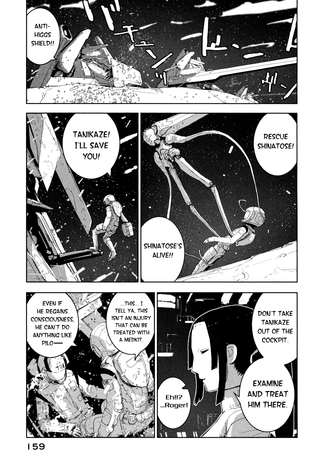 Sidonia no Kishi Chapter 25 page 13 - Chapter 25: First Platoon's Struggle