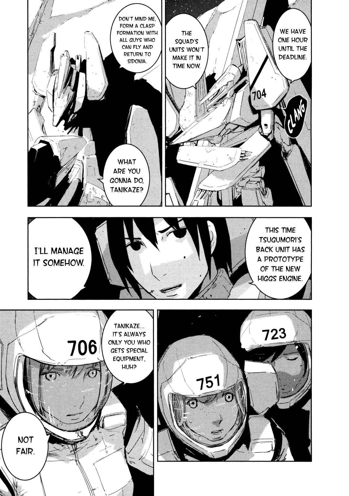 Sidonia no Kishi Chapter 25 page 17 - Chapter 25: First Platoon's Struggle