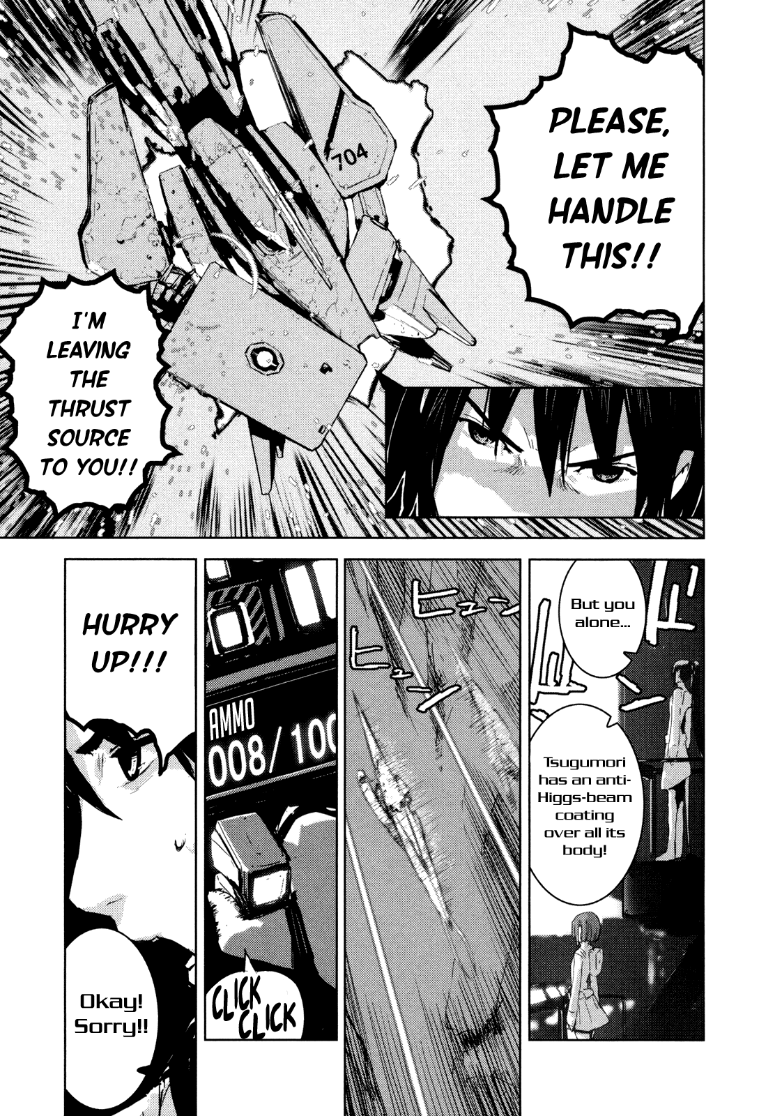 Sidonia no Kishi Chapter 25 page 28 - Chapter 25: First Platoon's Struggle