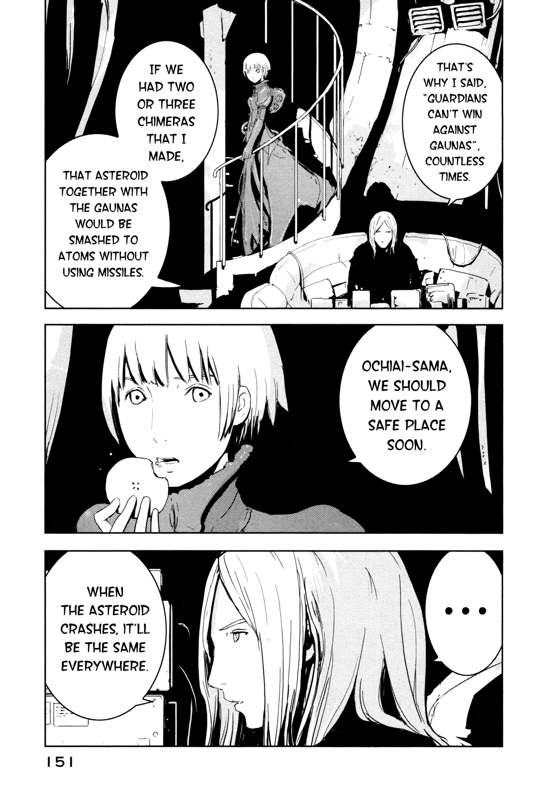Sidonia no Kishi Chapter 25 page 5 - Chapter 25: First Platoon's Struggle