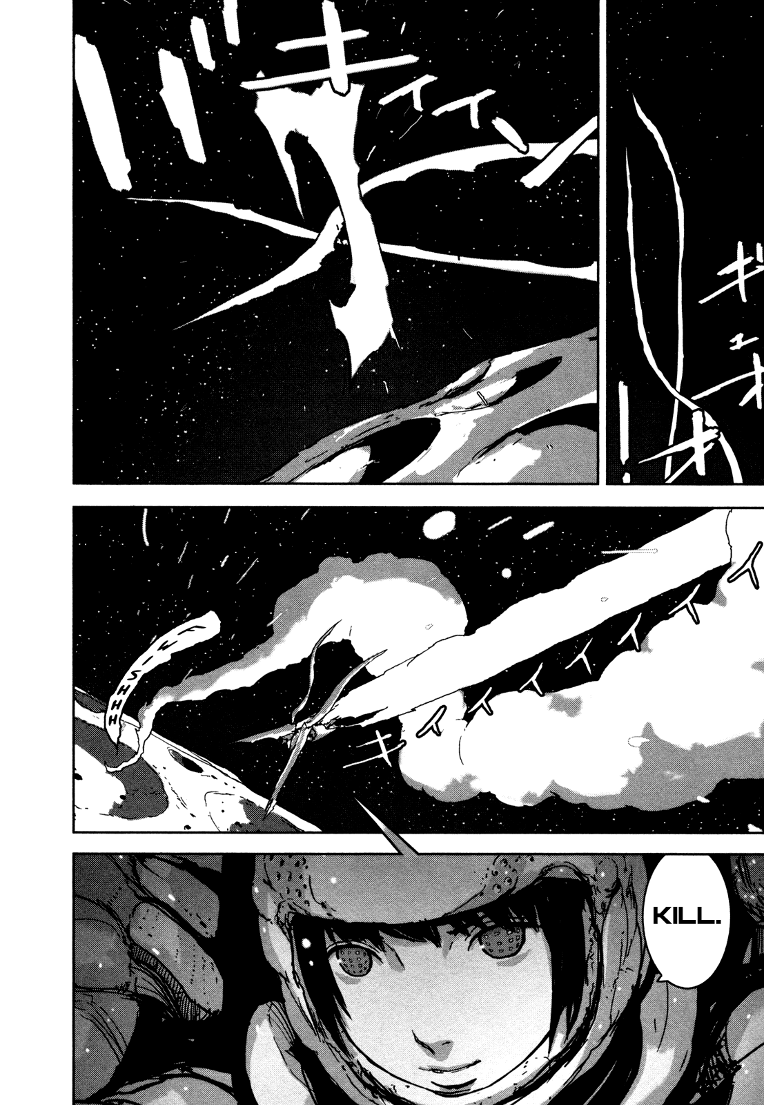 Sidonia no Kishi Chapter 26 page 11 - Chapter 26: Asteroid's Impact