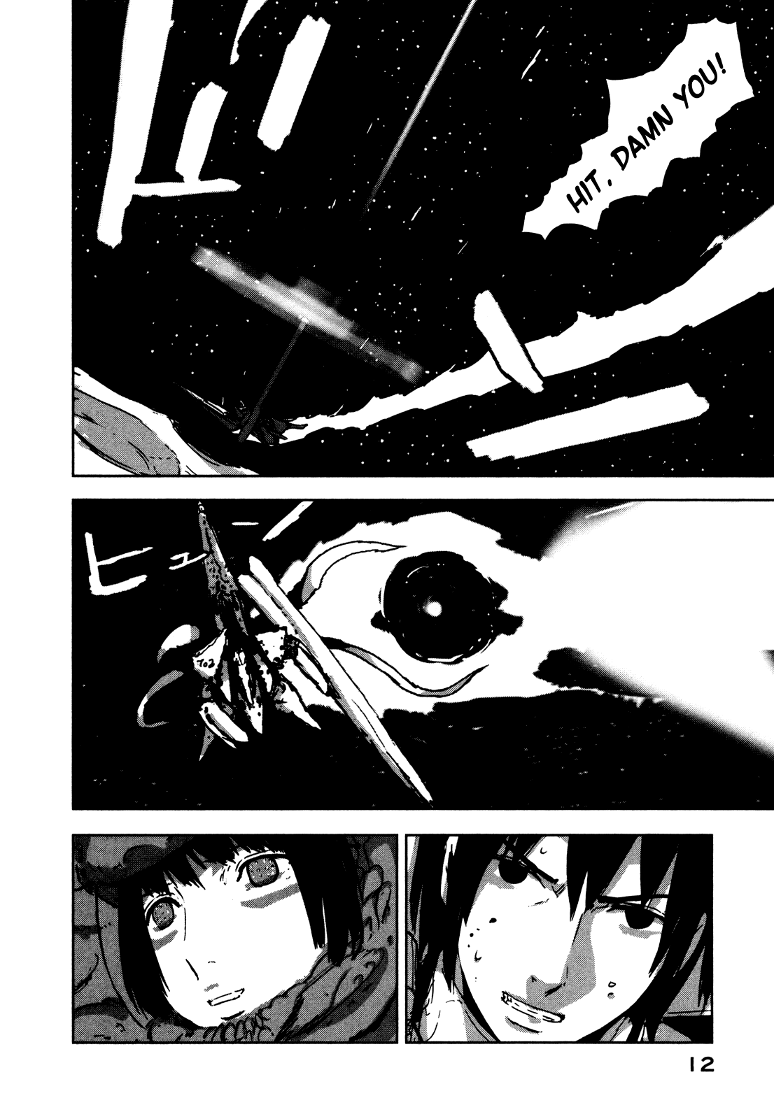 Sidonia no Kishi Chapter 26 page 13 - Chapter 26: Asteroid's Impact