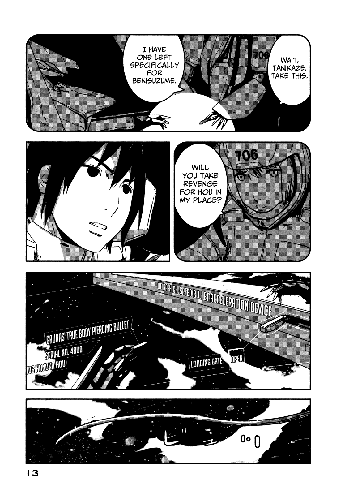 Sidonia no Kishi Chapter 26 page 14 - Chapter 26: Asteroid's Impact