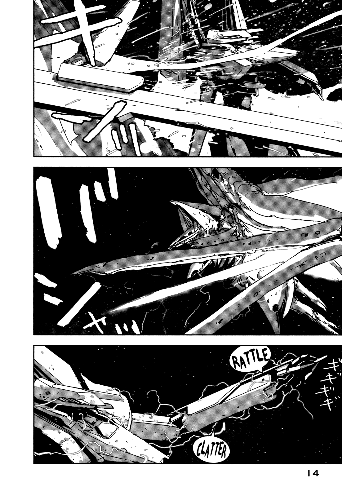 Sidonia no Kishi Chapter 26 page 15 - Chapter 26: Asteroid's Impact