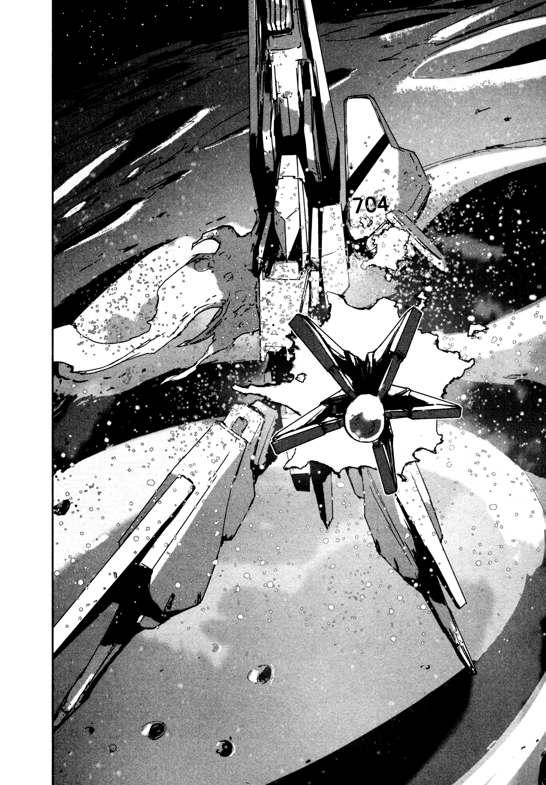 Sidonia no Kishi Chapter 26 page 17 - Chapter 26: Asteroid's Impact