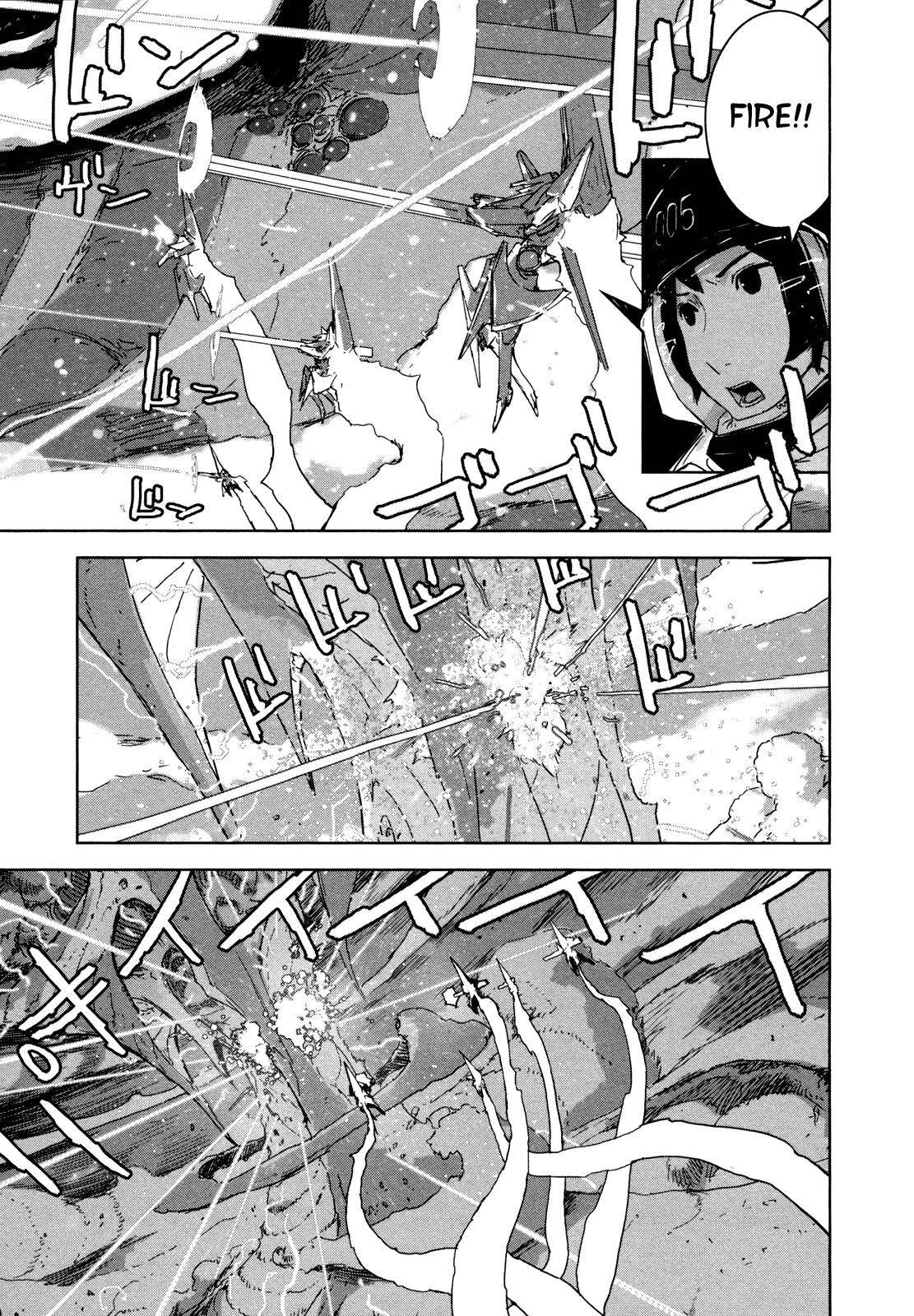 Sidonia no Kishi Chapter 26 page 24 - Chapter 26: Asteroid's Impact