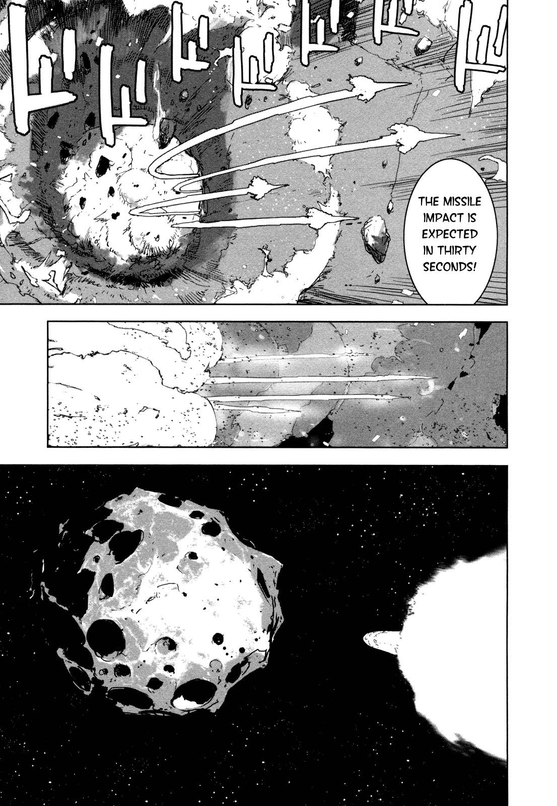Sidonia no Kishi Chapter 26 page 26 - Chapter 26: Asteroid's Impact