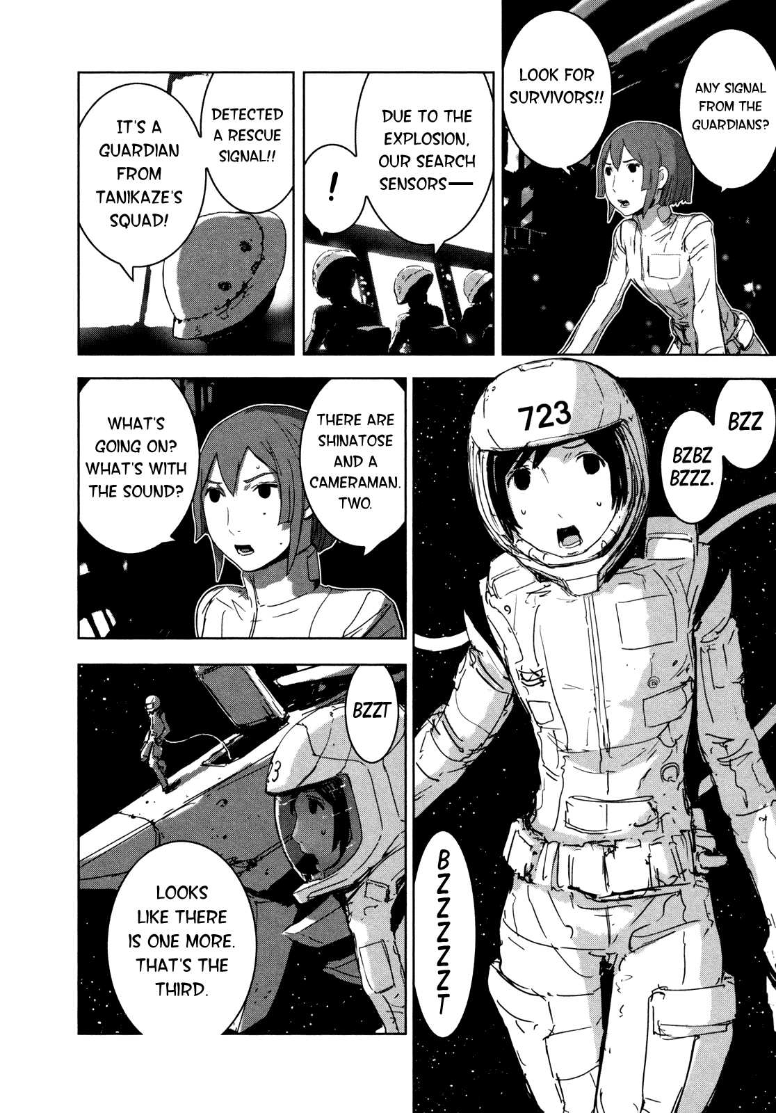 Sidonia no Kishi Chapter 26 page 30 - Chapter 26: Asteroid's Impact