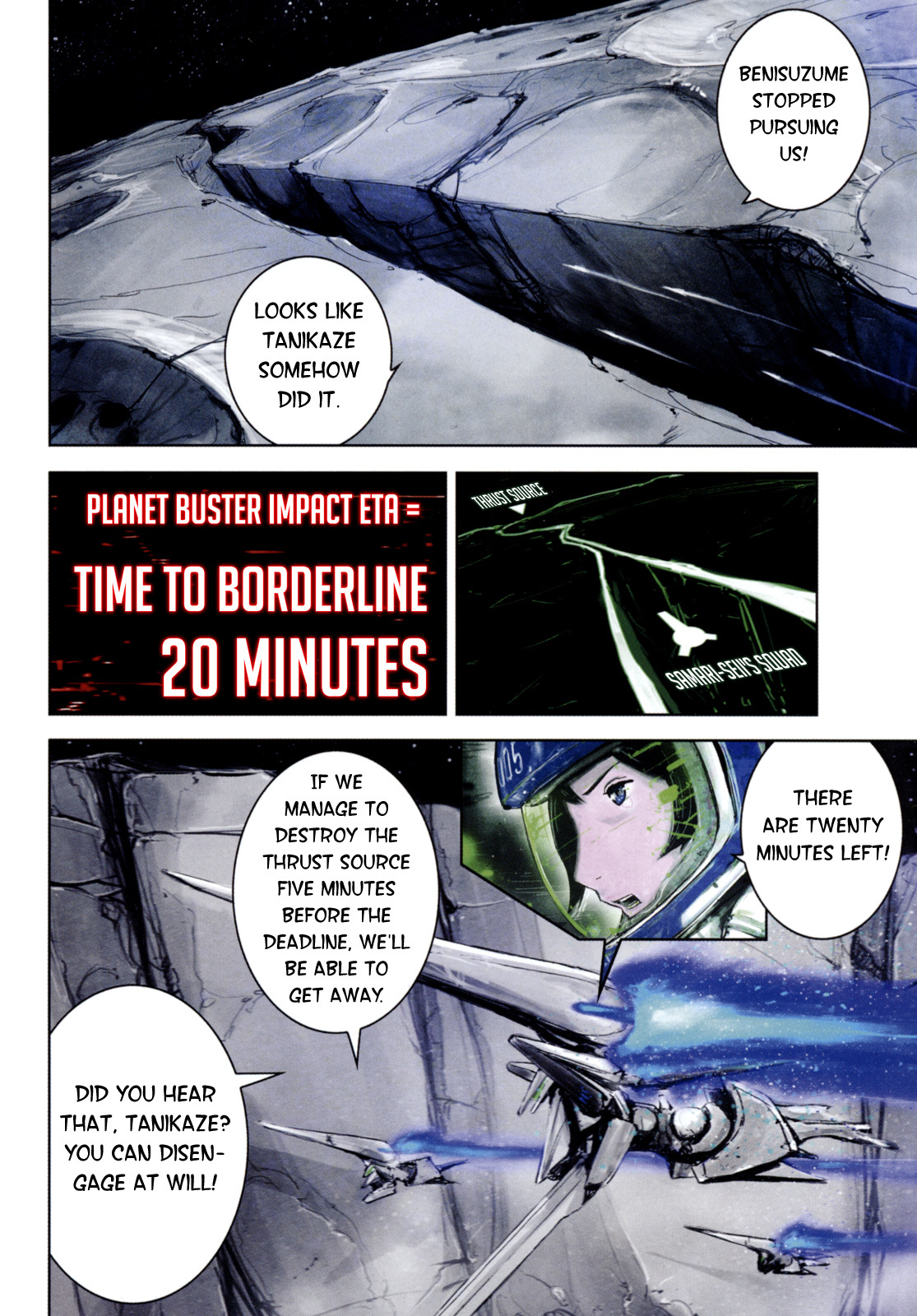 Sidonia no Kishi Chapter 26 page 5 - Chapter 26: Asteroid's Impact