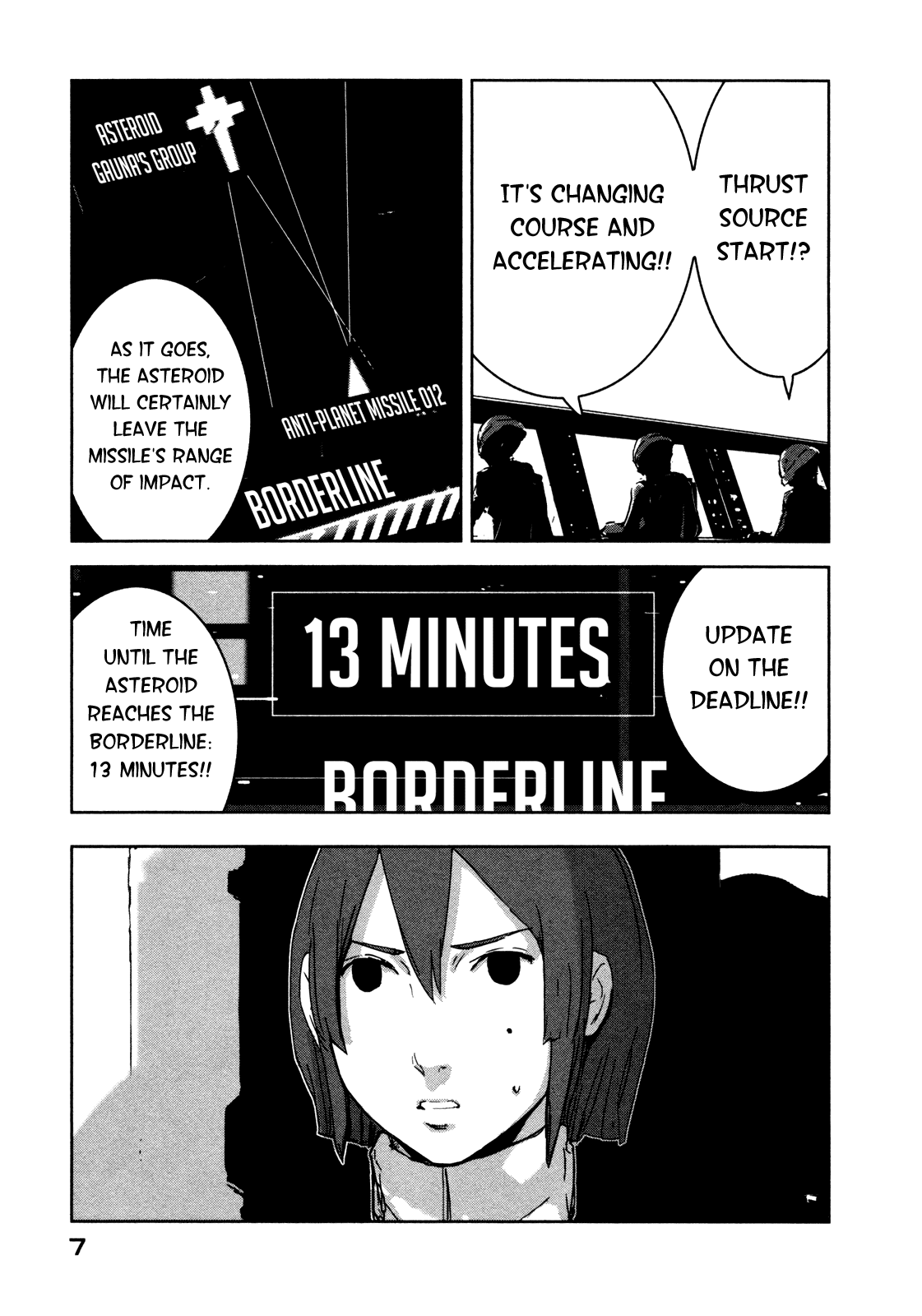 Sidonia no Kishi Chapter 26 page 8 - Chapter 26: Asteroid's Impact