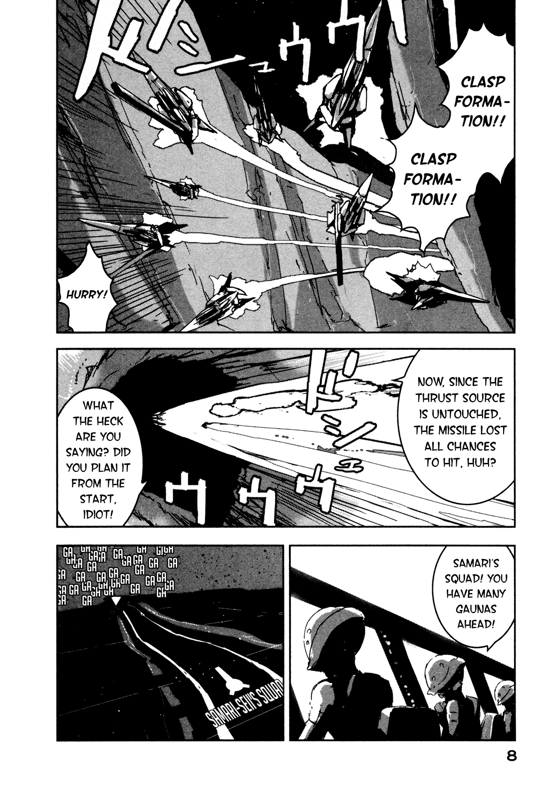 Sidonia no Kishi Chapter 26 page 9 - Chapter 26: Asteroid's Impact