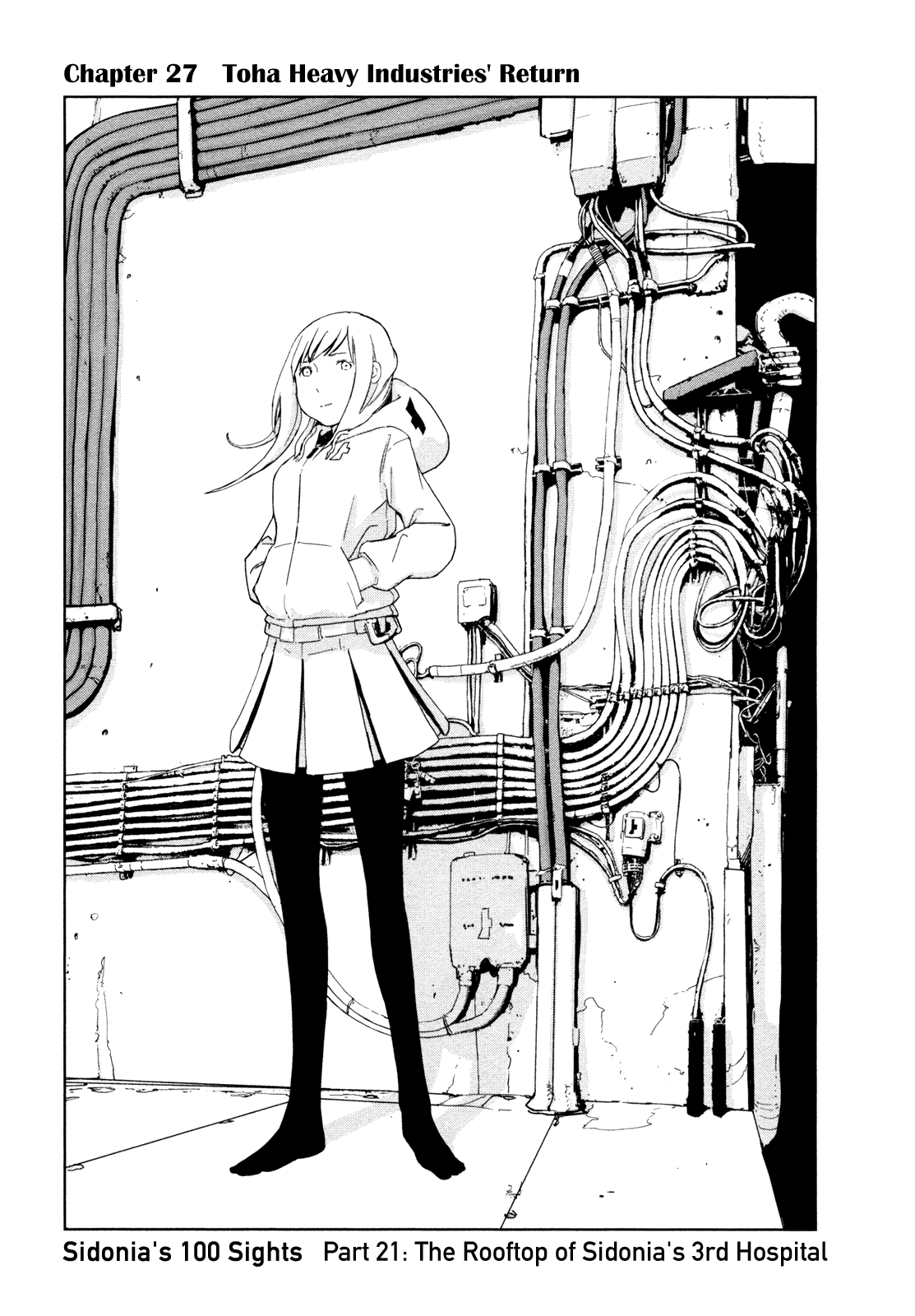Sidonia no Kishi Chapter 27 page 1 - Chapter 27: Toha Heavy Industries' Return