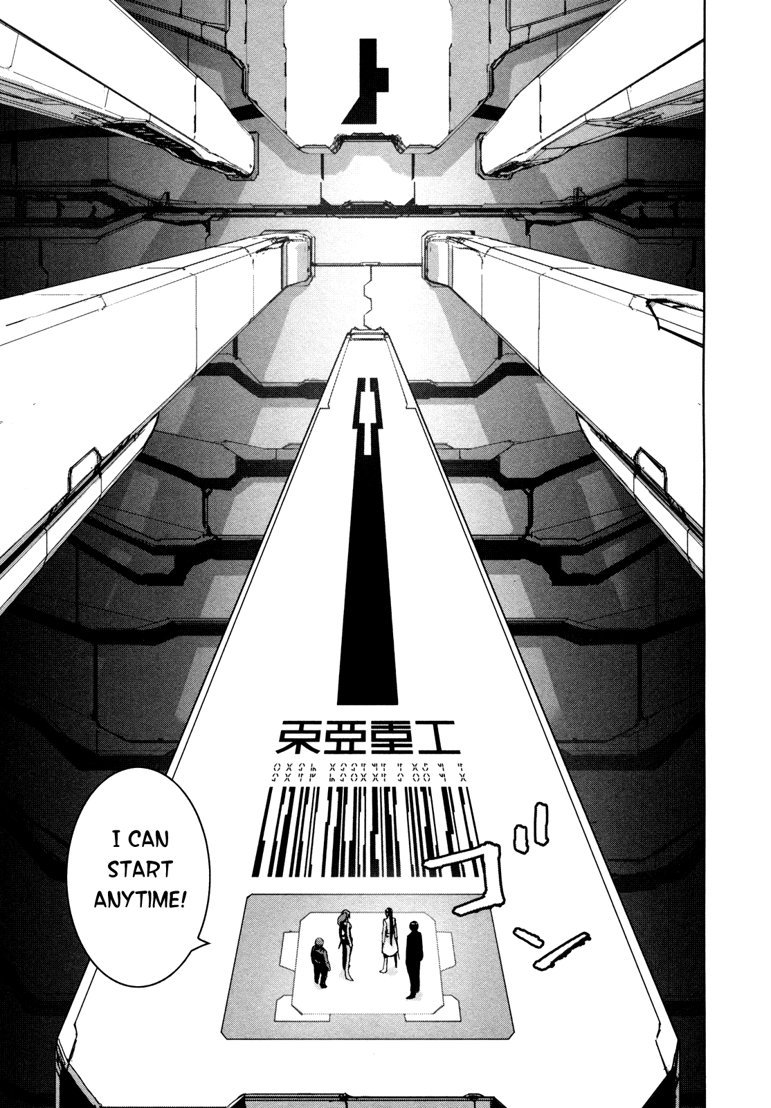Sidonia no Kishi Chapter 27 page 11 - Chapter 27: Toha Heavy Industries' Return