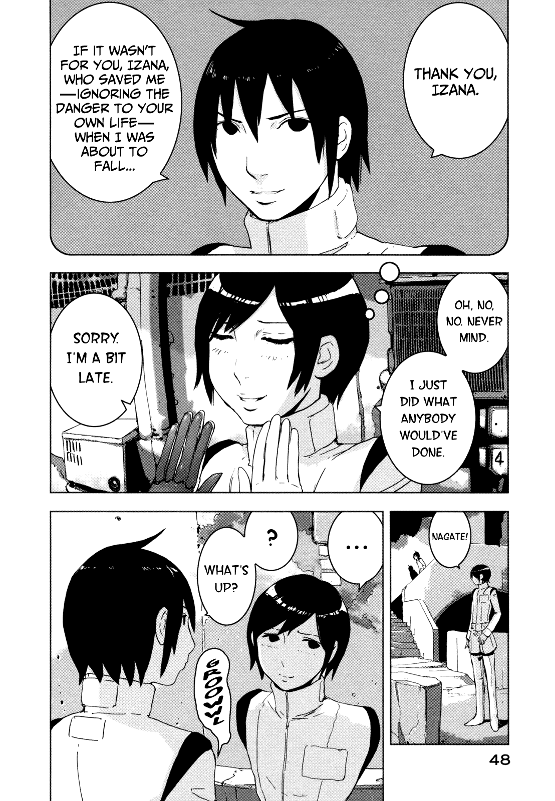 Sidonia no Kishi Chapter 27 page 12 - Chapter 27: Toha Heavy Industries' Return