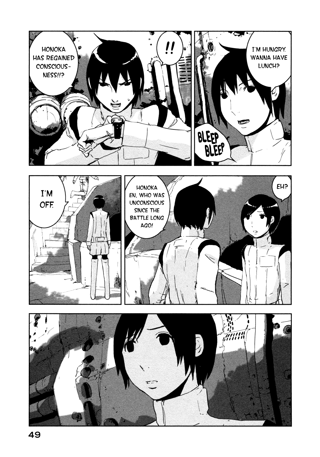 Sidonia no Kishi Chapter 27 page 13 - Chapter 27: Toha Heavy Industries' Return