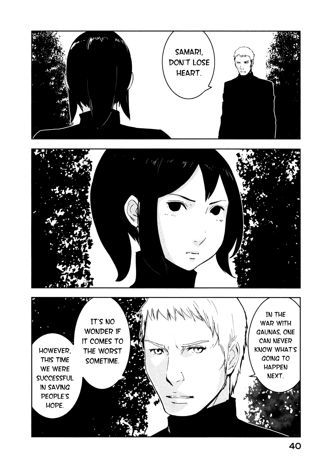 Sidonia no Kishi Chapter 27 page 4 - Chapter 27: Toha Heavy Industries' Return