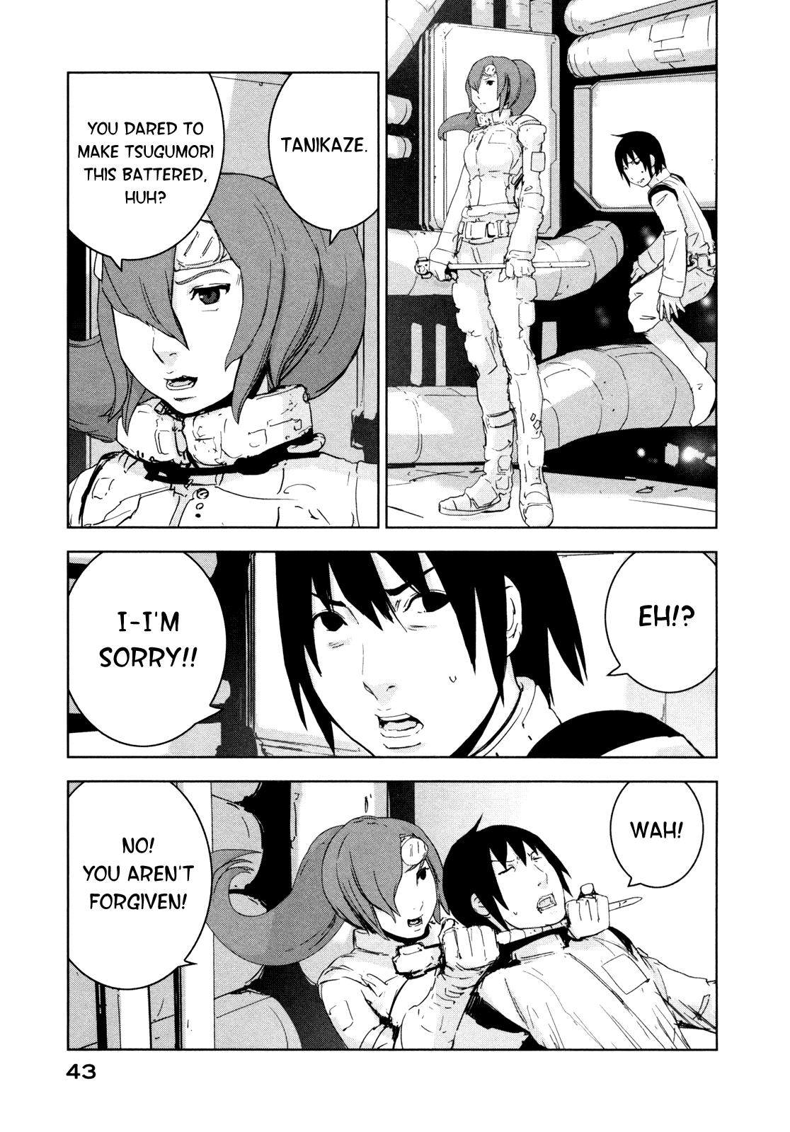 Sidonia no Kishi Chapter 27 page 7 - Chapter 27: Toha Heavy Industries' Return