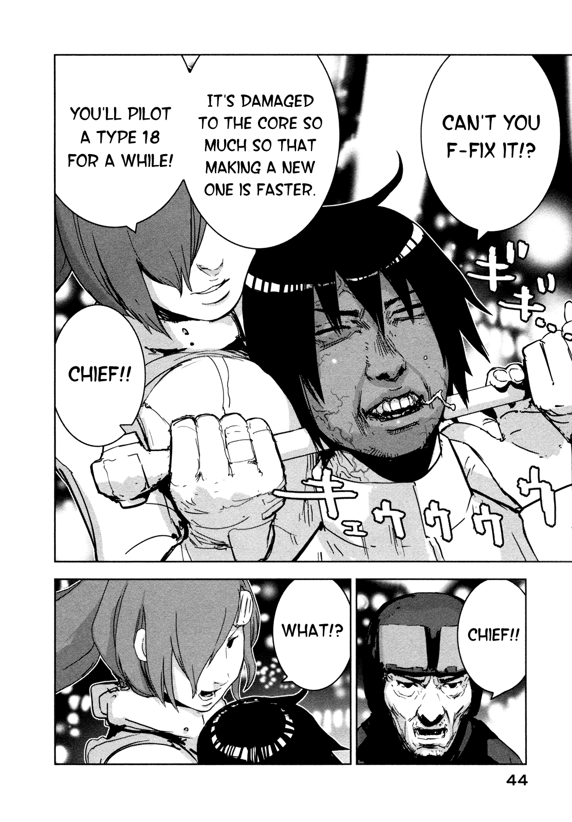 Sidonia no Kishi Chapter 27 page 8 - Chapter 27: Toha Heavy Industries' Return