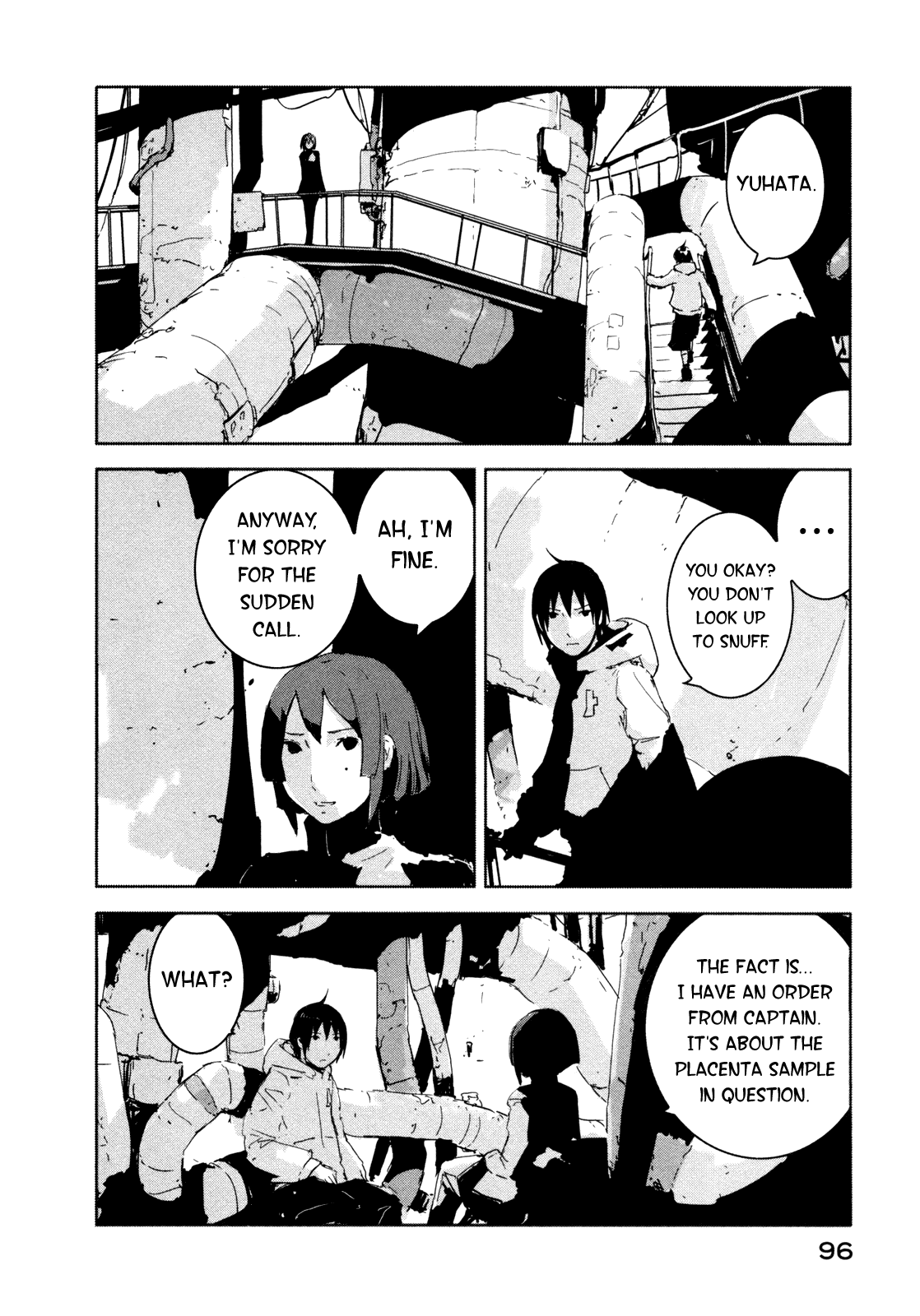 Sidonia no Kishi Chapter 28 page 26 - Chapter 28: Placenta Hoshijiro's Impregnation