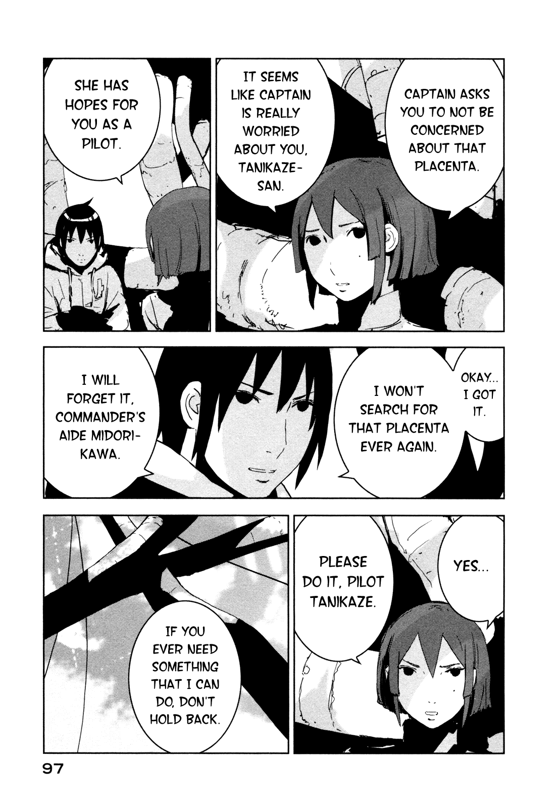 Sidonia no Kishi Chapter 28 page 27 - Chapter 28: Placenta Hoshijiro's Impregnation