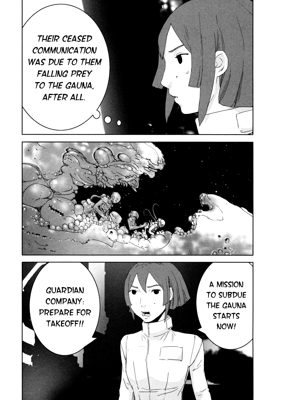 Sidonia no Kishi Chapter 29 page 24 - Chapter 29: Shinatose Yure's Hesitation