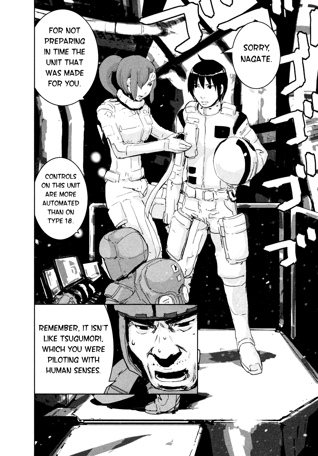 Sidonia no Kishi Chapter 29 page 27 - Chapter 29: Shinatose Yure's Hesitation
