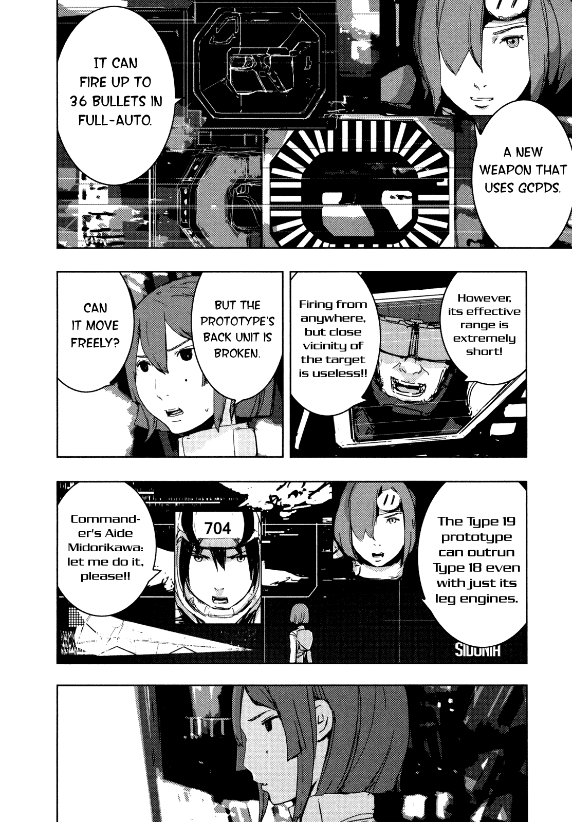 Sidonia no Kishi Chapter 30 page 13 - Chapter 30: Honoka Ren's Determination