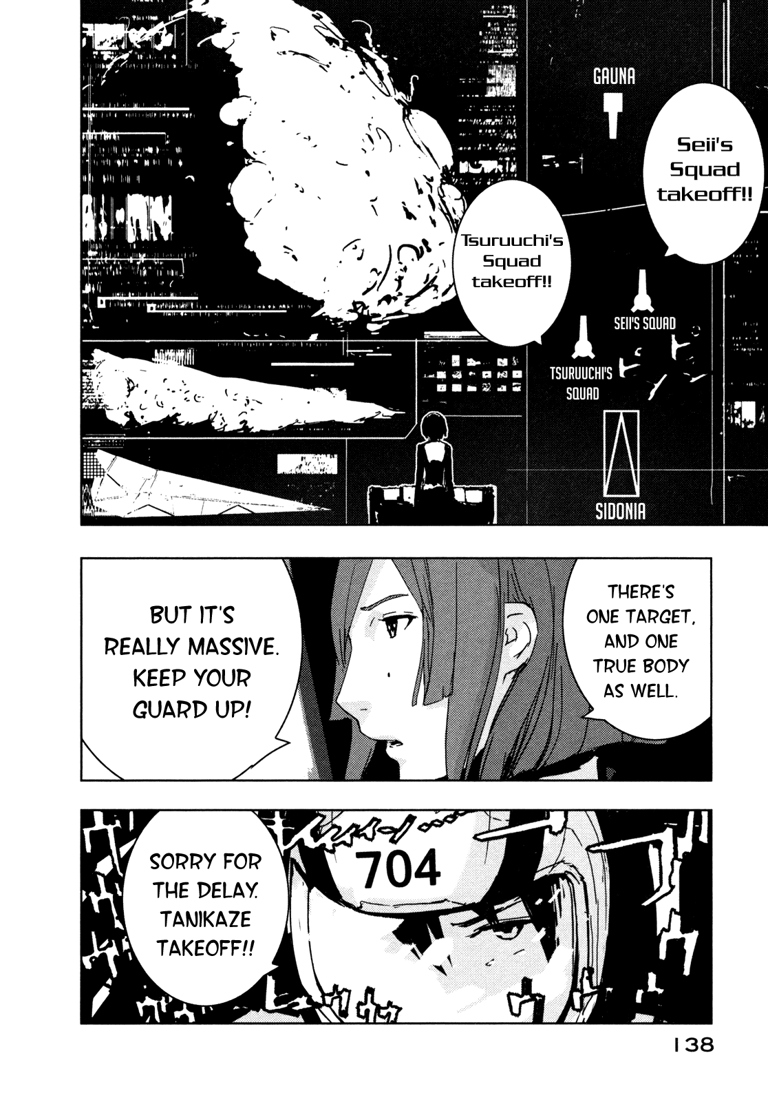 Sidonia no Kishi Chapter 30 page 2 - Chapter 30: Honoka Ren's Determination