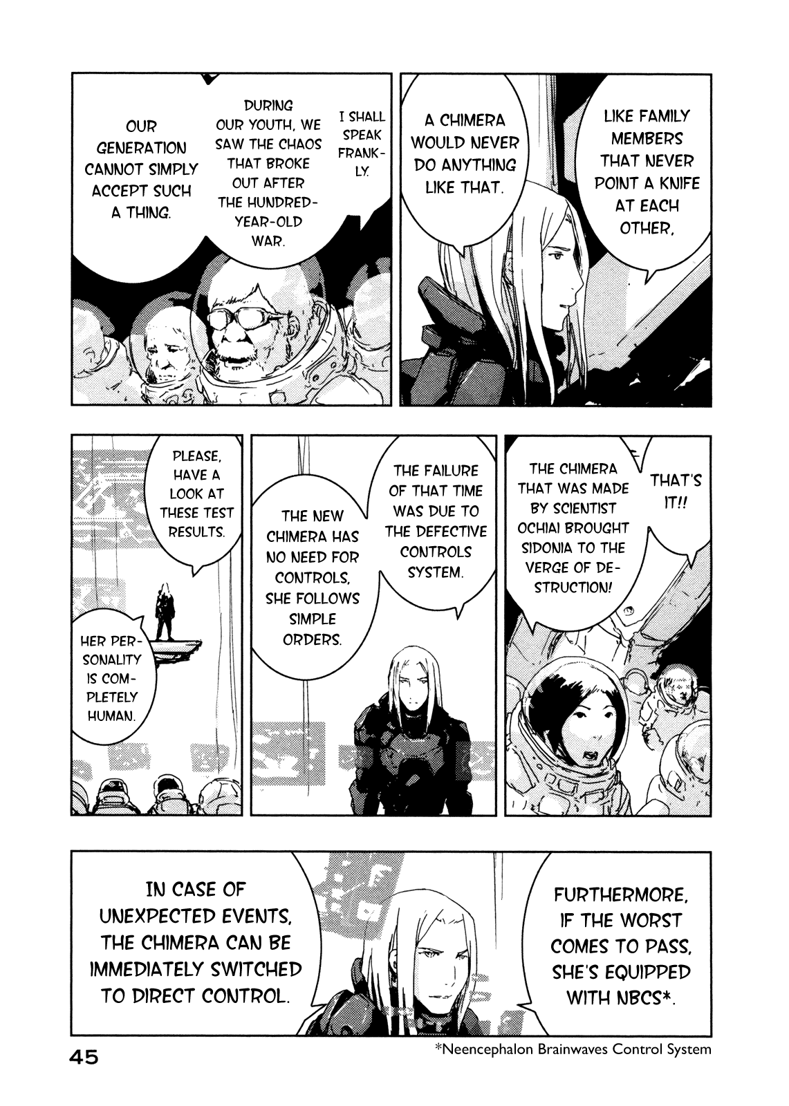 Sidonia no Kishi Chapter 32 page 11 - Chapter 32: Shiraui Tsumugi's Debut