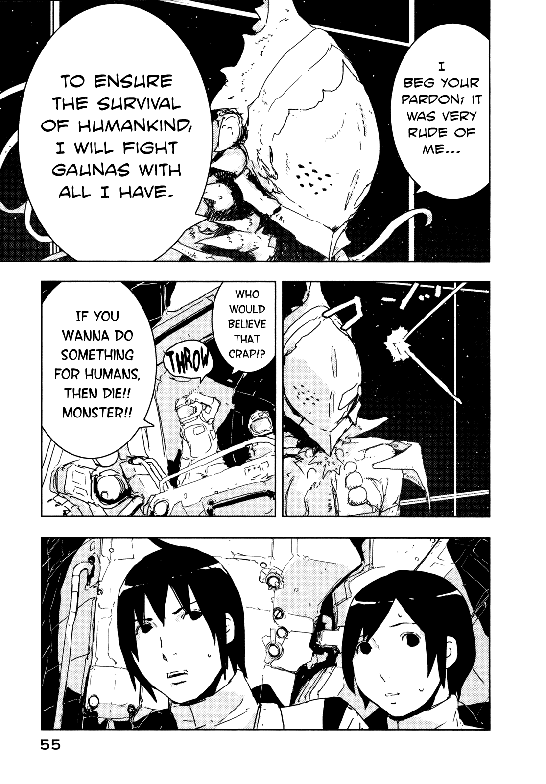 Sidonia no Kishi Chapter 32 page 20 - Chapter 32: Shiraui Tsumugi's Debut