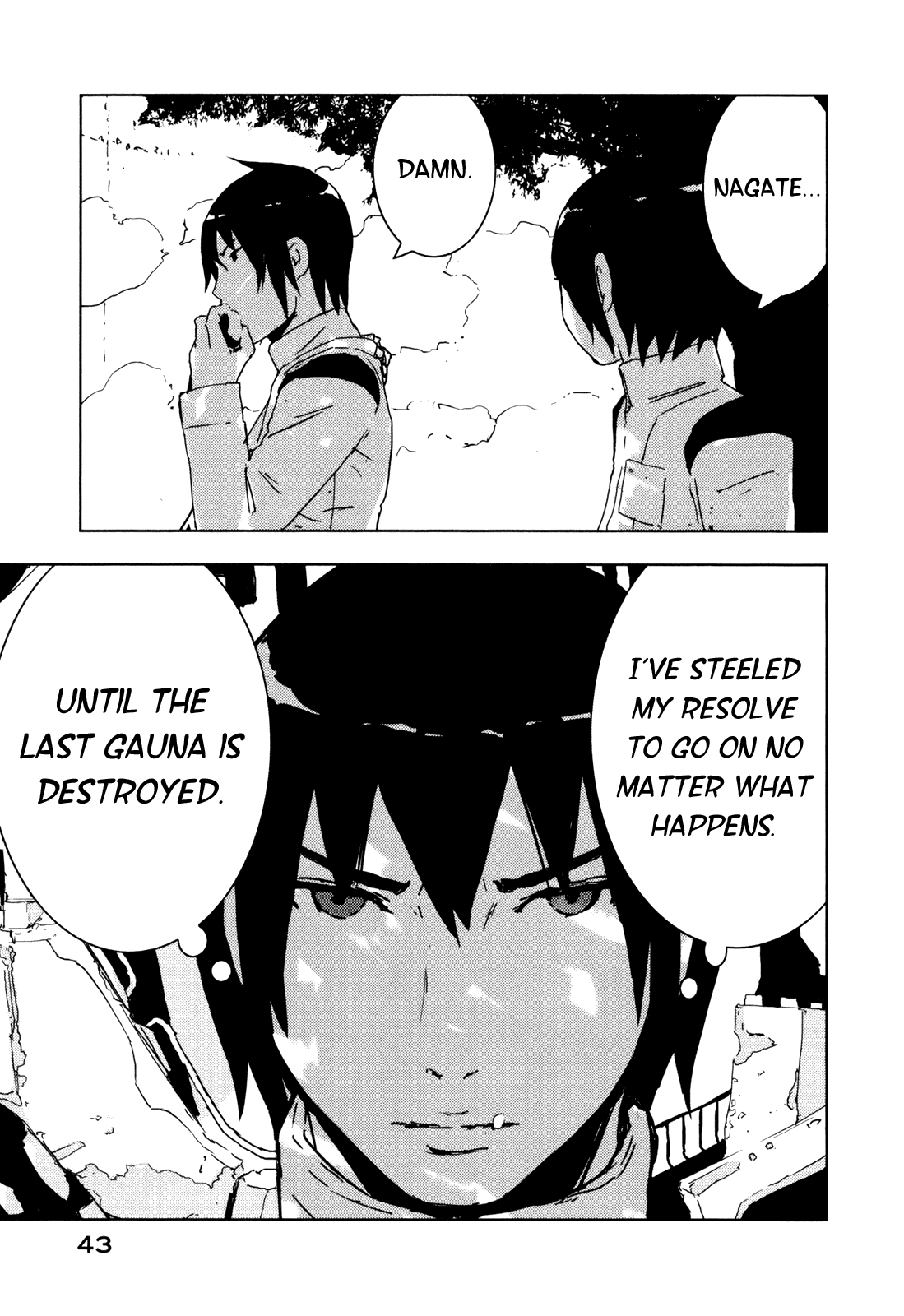 Sidonia no Kishi Chapter 32 page 9 - Chapter 32: Shiraui Tsumugi's Debut